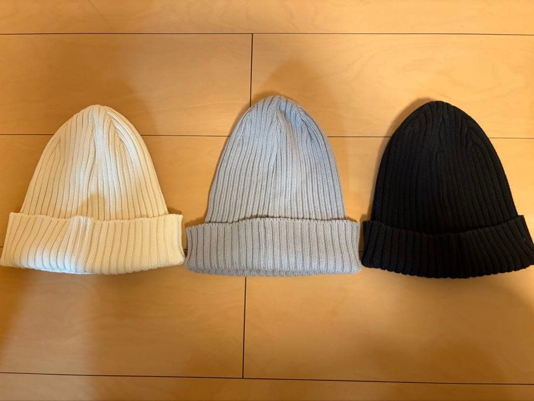 美品　送料無料　Supreme ビーニー　3色セット