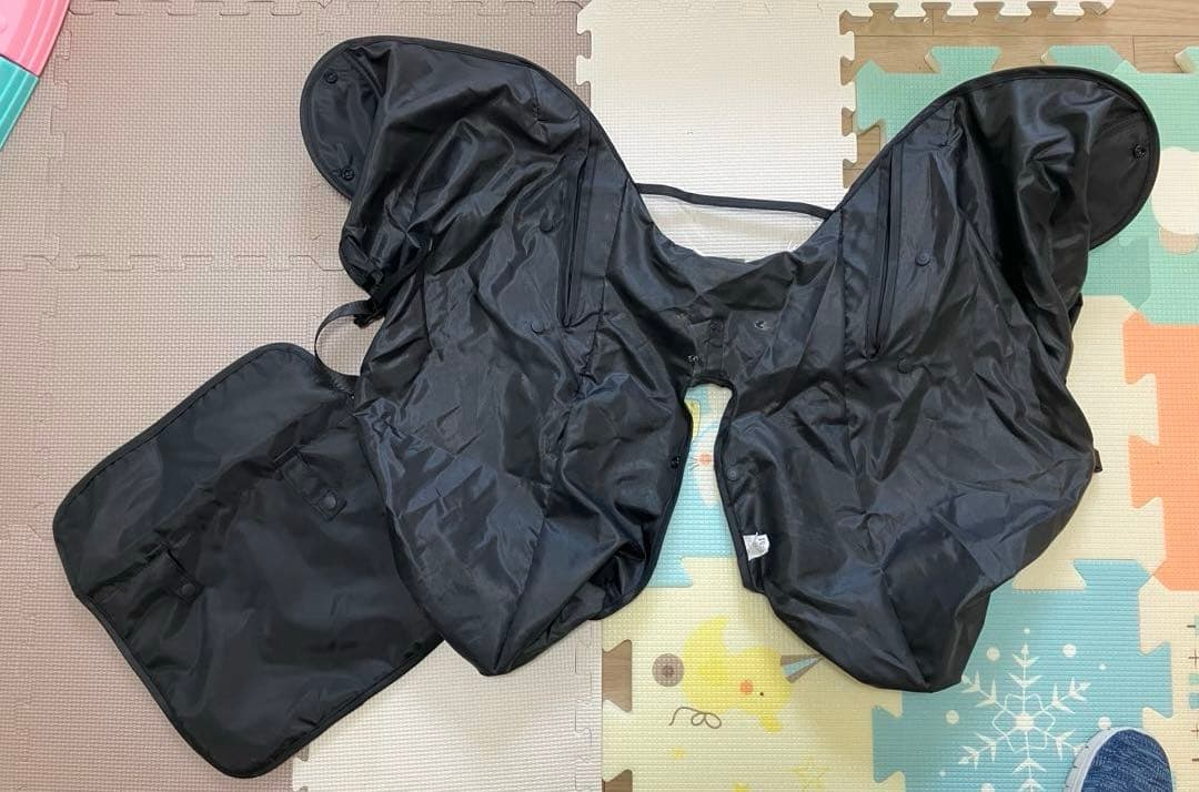 ギュットクルーム 前乗せチャイルドシート レインカバー•フットカバー　おまけ付き