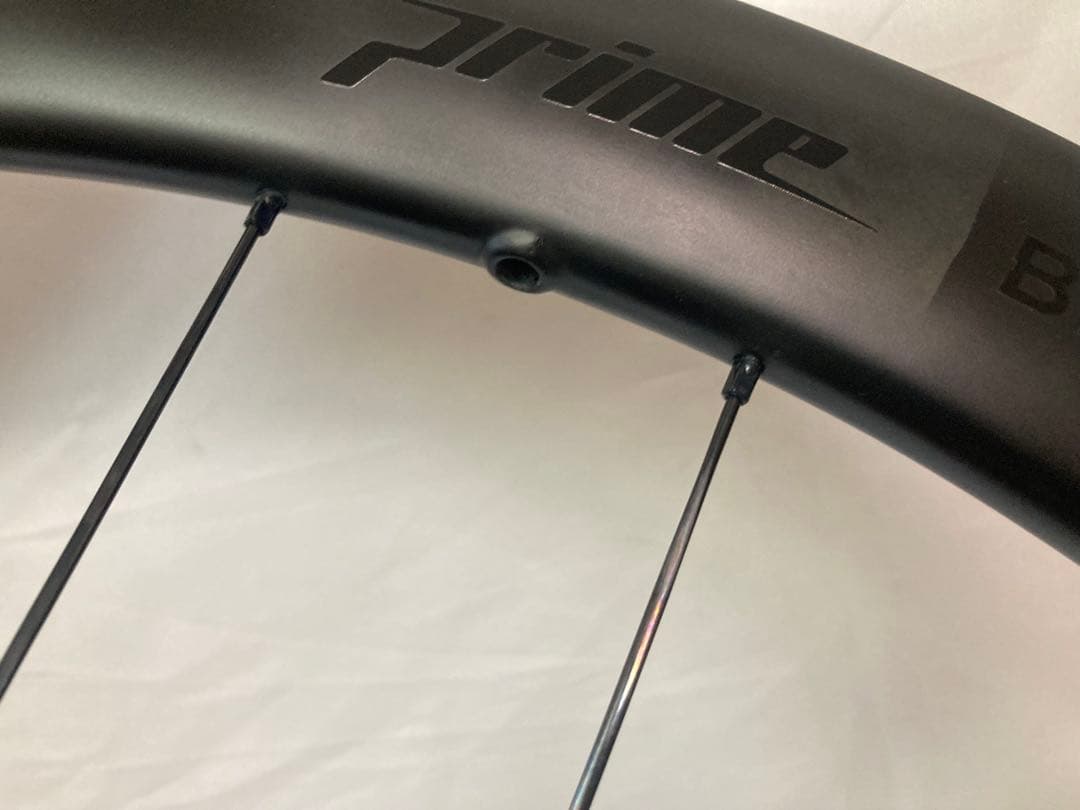 値下げ PRIME BLACK EDITION カーボン ホイール ディスク50