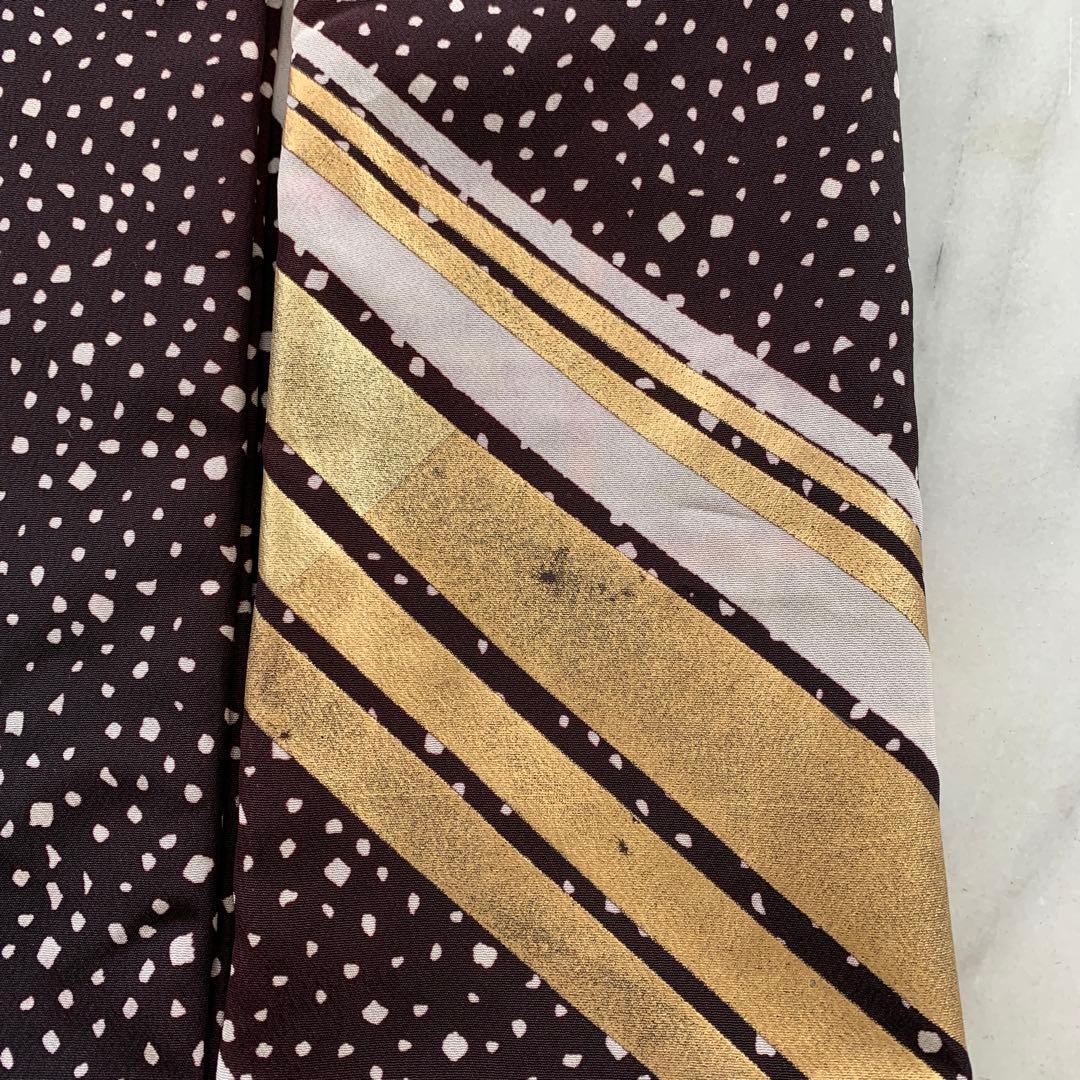 男踊り衣装　黒地に金