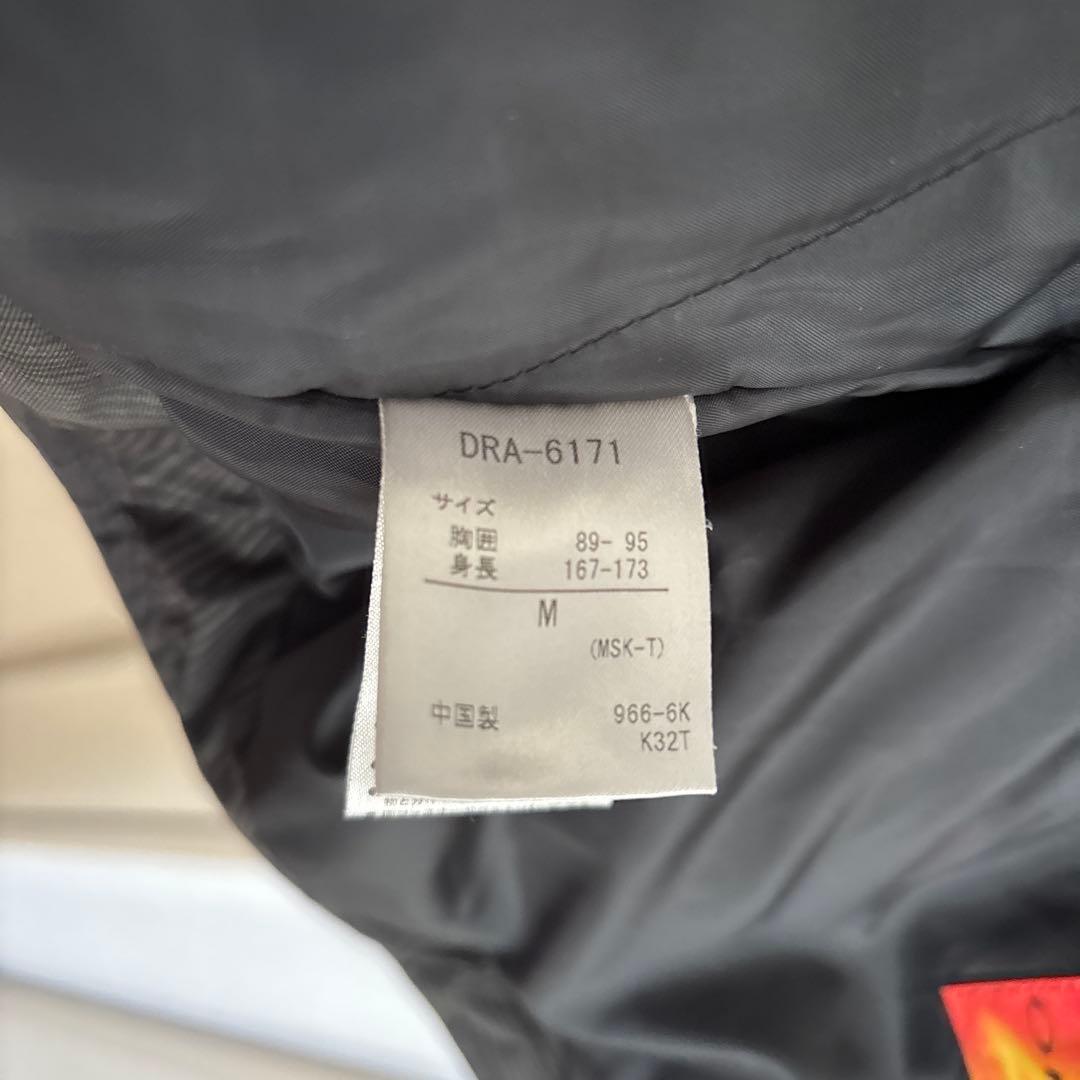 お値下げDESCENTEデサント★メンズスキーウェア上下セット★黒/青★サイズM