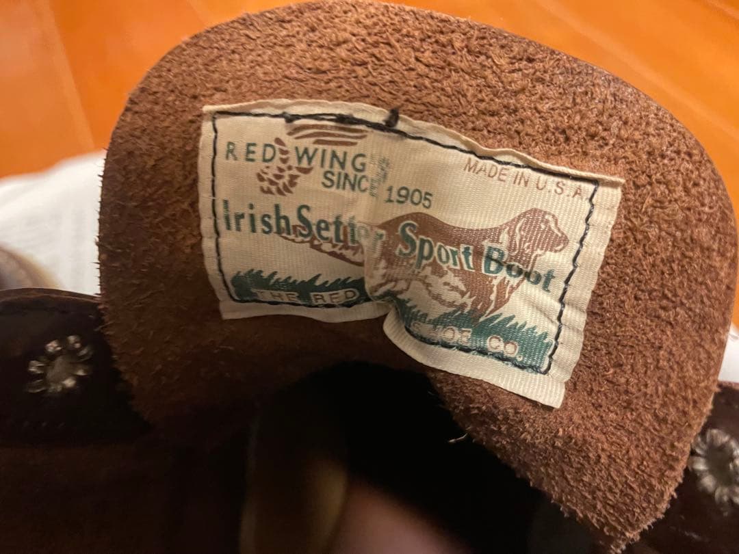 97-99 RED WING Irish Setter 8160 スクエア犬