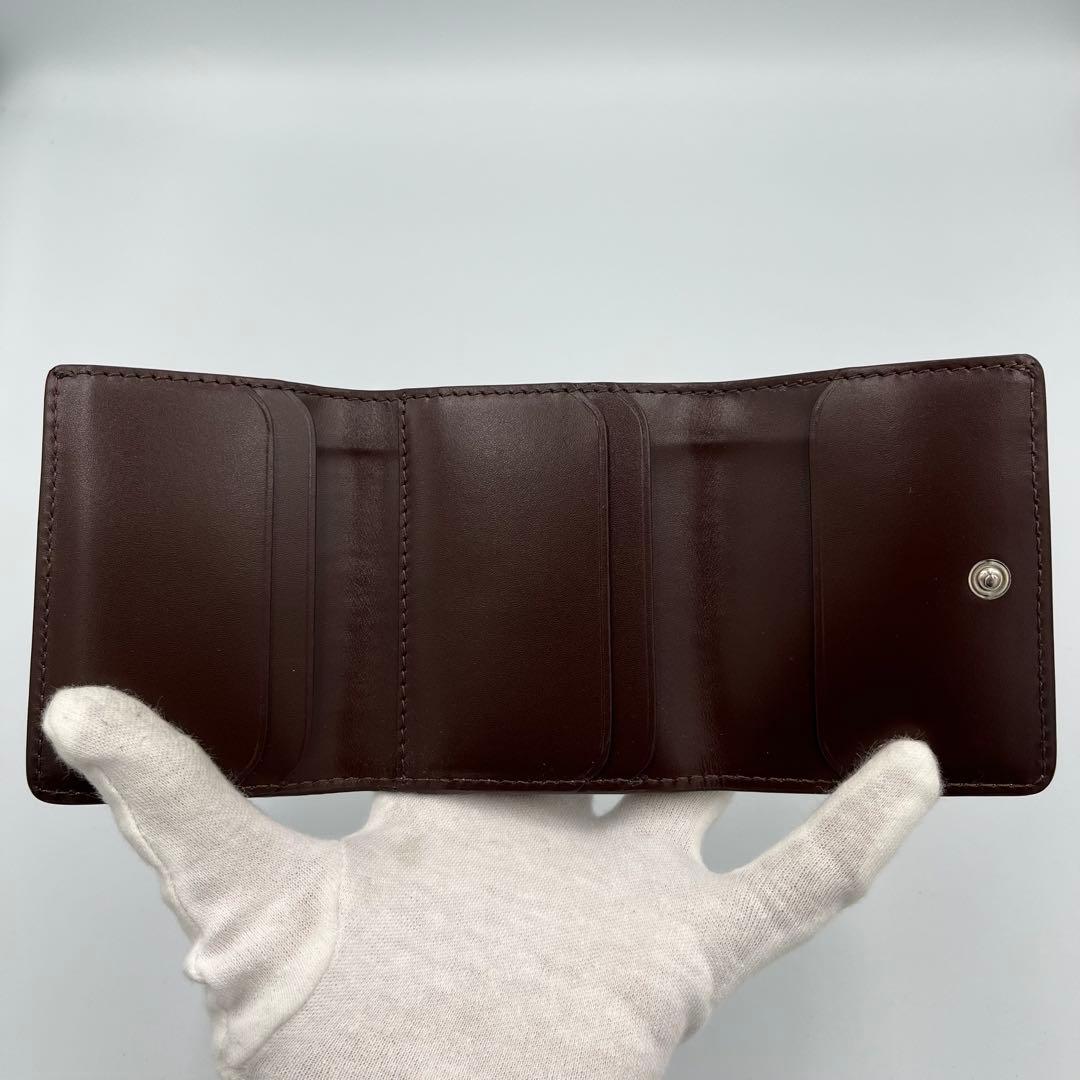 ✨美品✨レアデザイン✨A.P.C.　スエードコンパクトウォレット　三つ折り財布