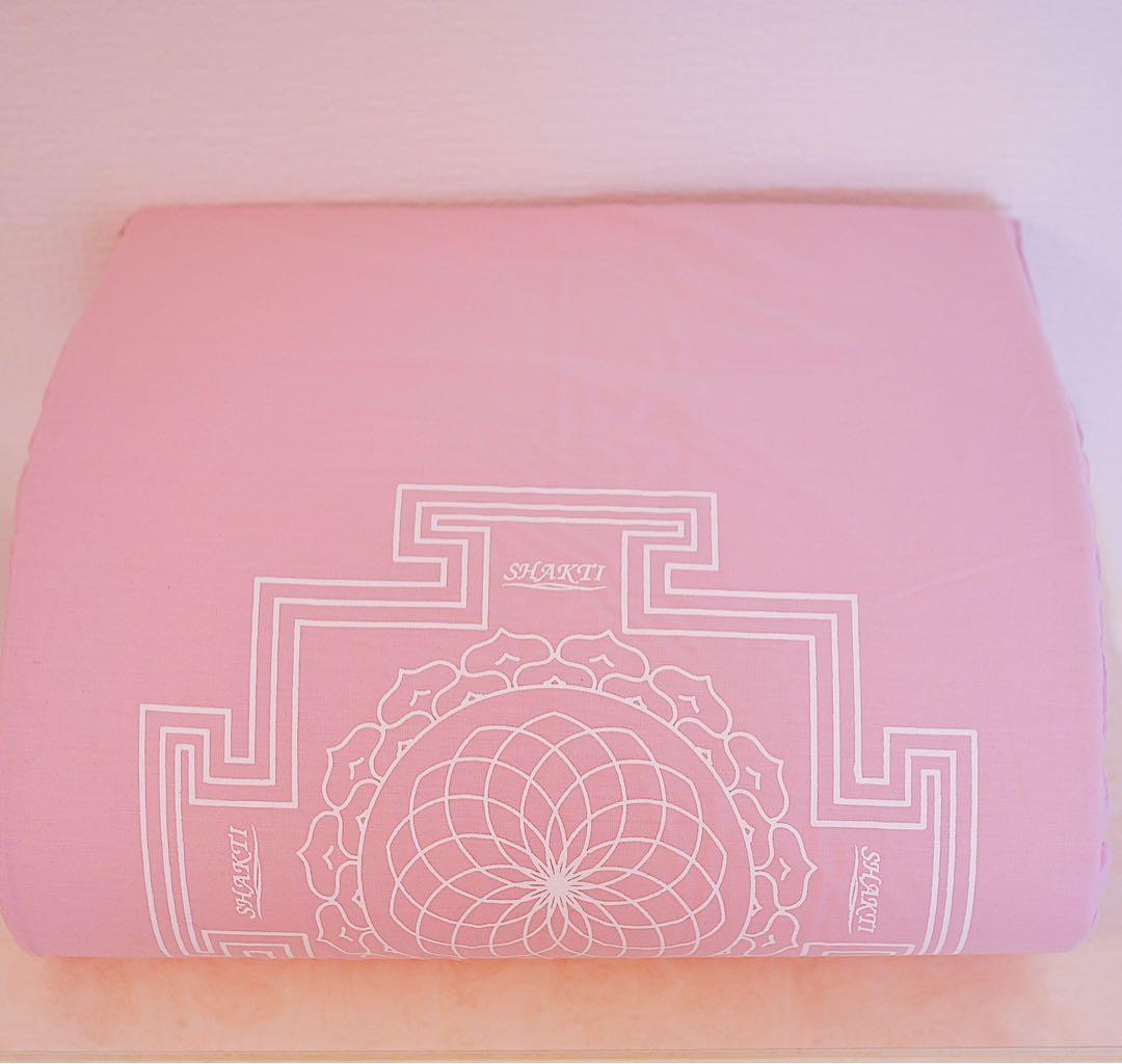 正規品♡SHAKTI シャクティマット＆ピロー　セット　オリジナル ピンク　ヨガ