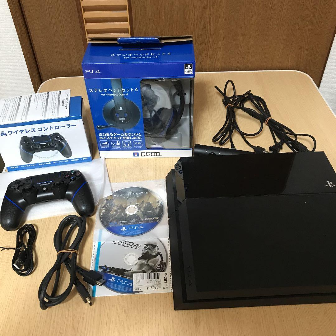 PlayStation4 ジェット・ブラック 500GB CUH-1000A…