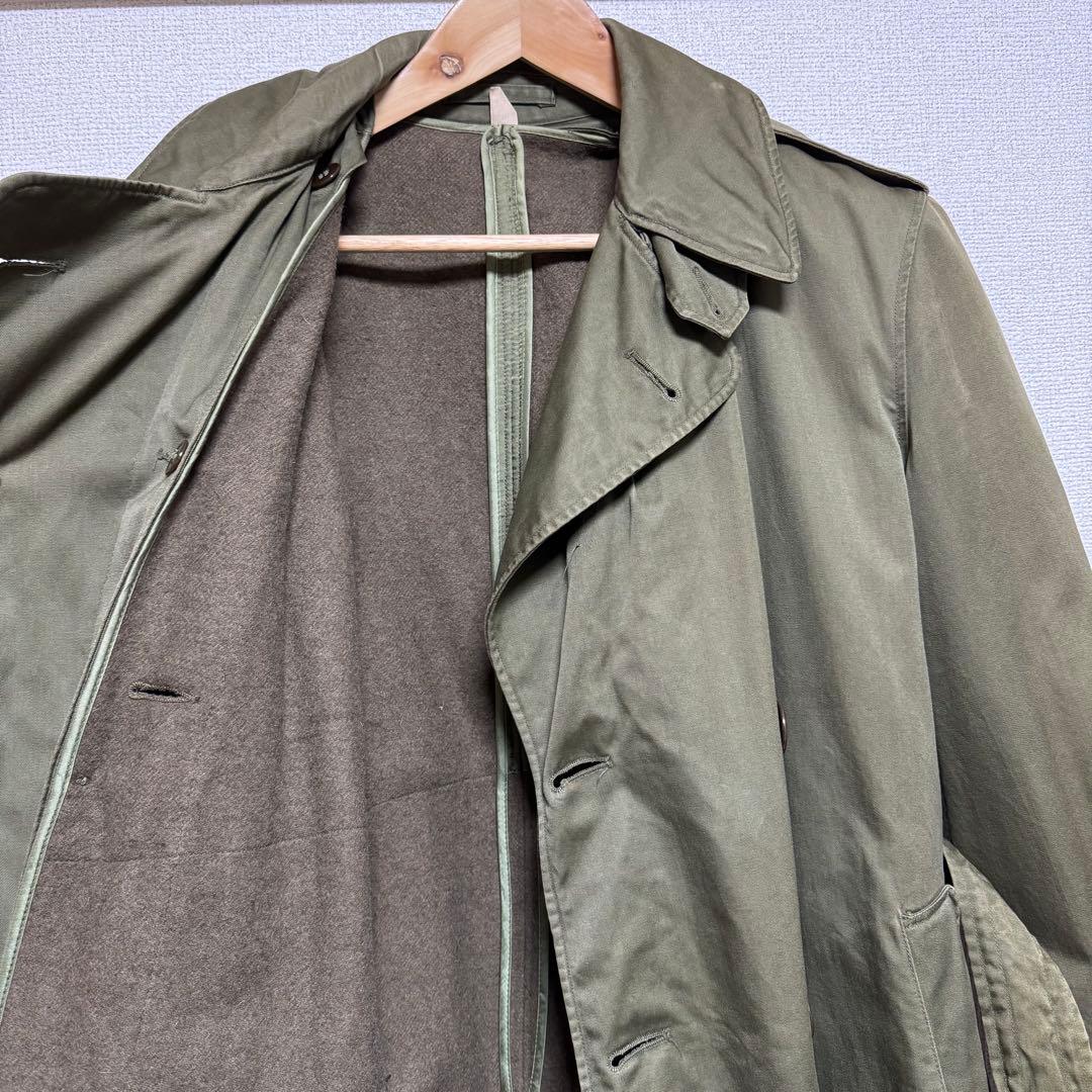 50s 米軍実物 M-1950 オーバーコート ライナー付　トレンチコート