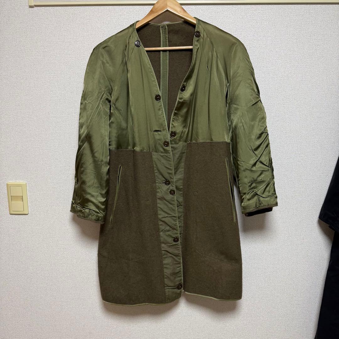 50s 米軍実物 M-1950 オーバーコート ライナー付　トレンチコート