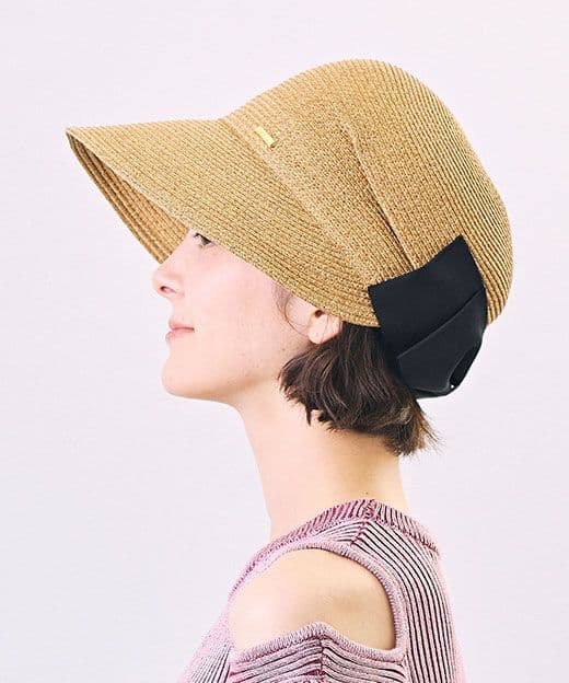 【CA4LA】 SUNSHINE3 【レディース麦わらキャスケット】