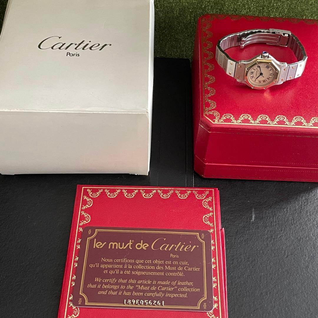 カルティエ　サントスオクタゴン　SM