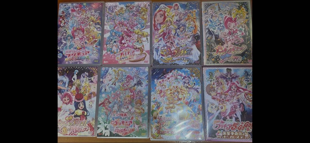プリキュアシリーズ DVD セット