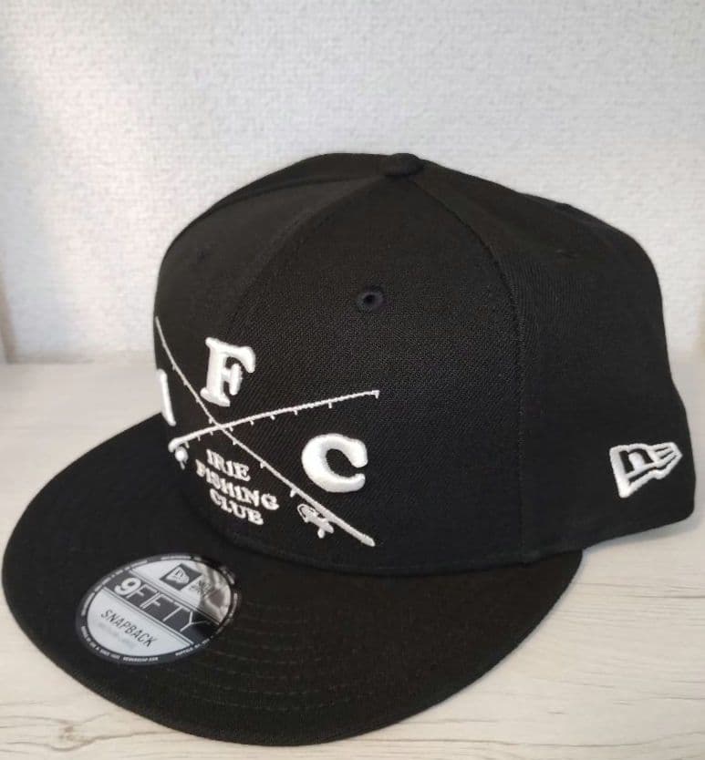アイリーフィッシングクラブ　NEW ERA キャップ　ブラック