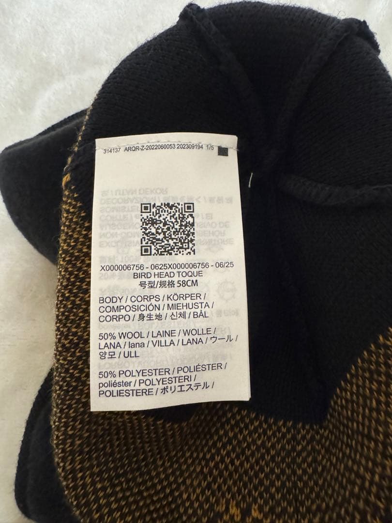 帽子 ARC'TERYX Bird Head Toque \"24K Black\"