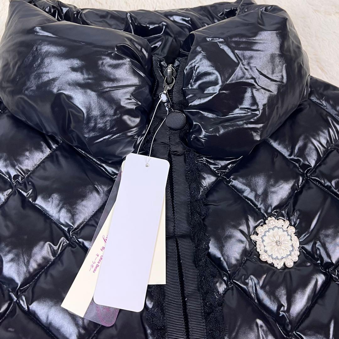 『未使用品』Super Beauty ロングダウン　コート　ボア　サイズ40 M