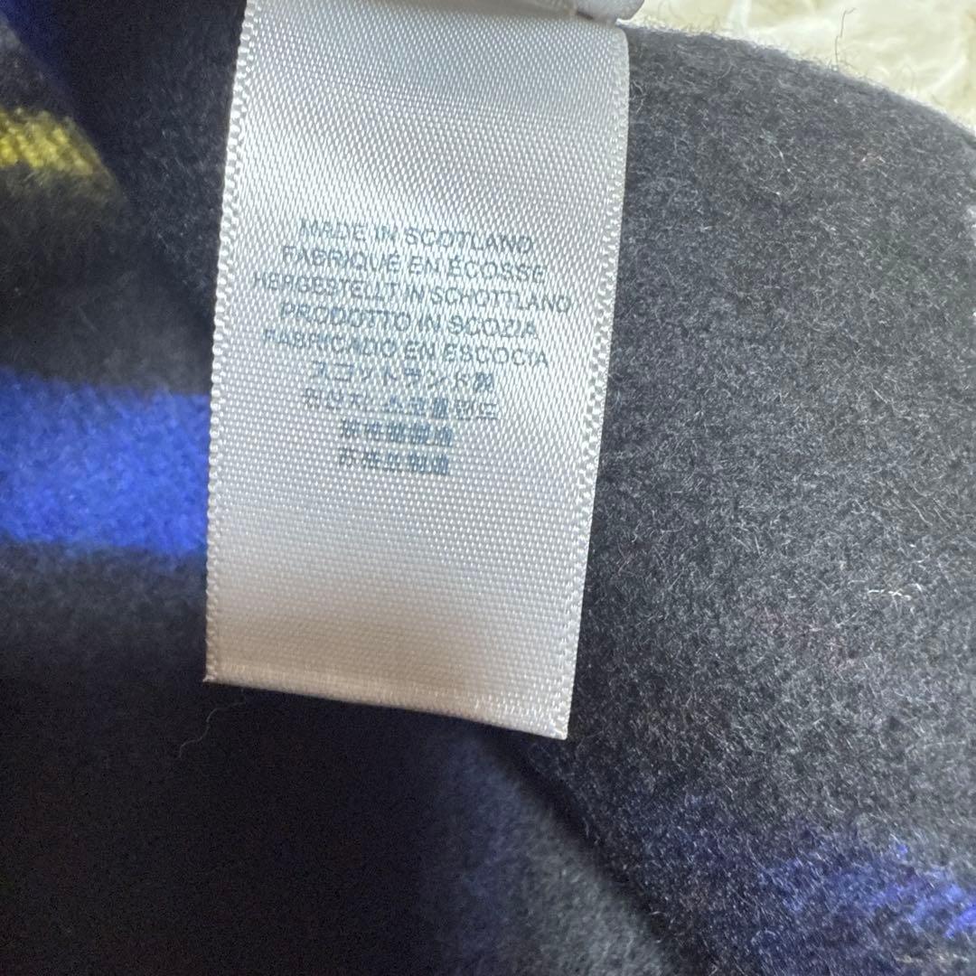 美品　ジョンストンズオブエルガン　マフラー ストール　カシミヤ100% 大判