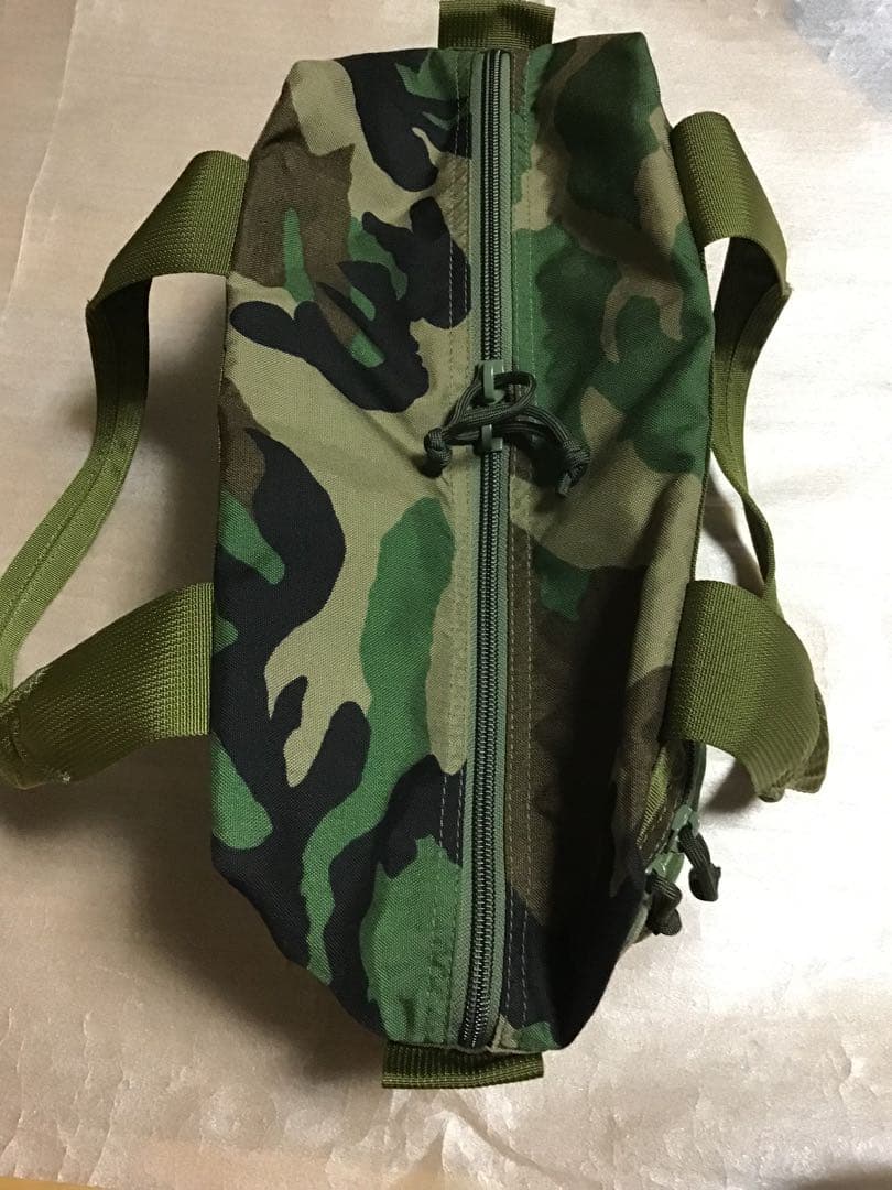 【美品】BRIEFING ブリーフィング　迷彩　バッグ　MADE IN USA