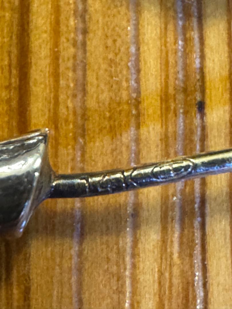 本物　クロムハーツ　プレーンフープイヤリング(ピアス)