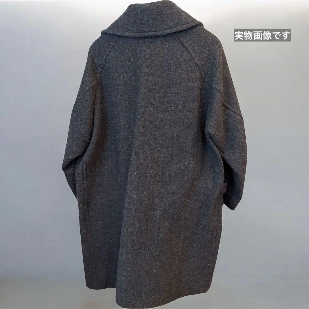 comoli ウール　ショールカラーコート　サイズ2