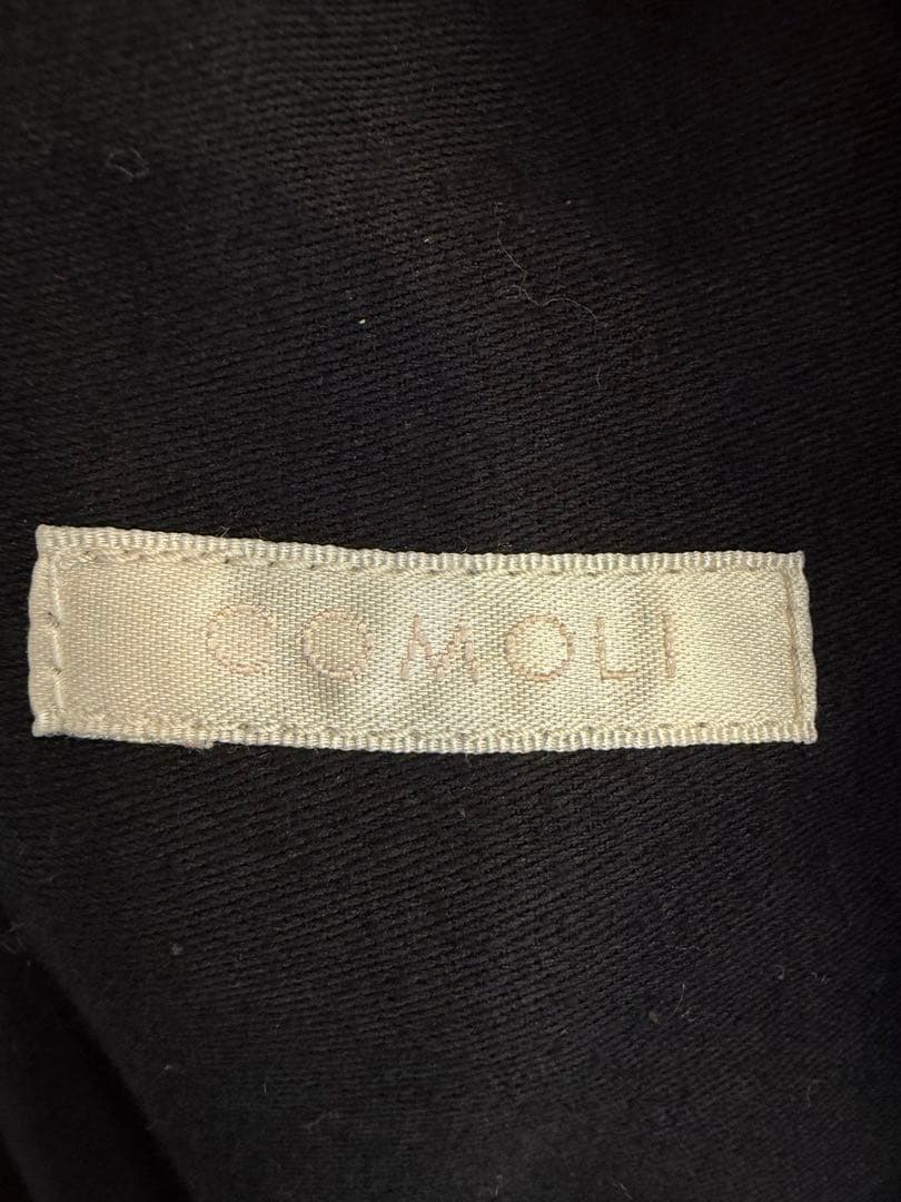 comoli ウール　ショールカラーコート　サイズ2