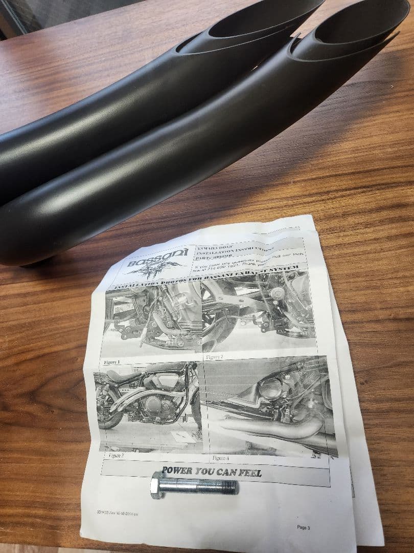 YAMAHA　BOLT ボルト　マフラー