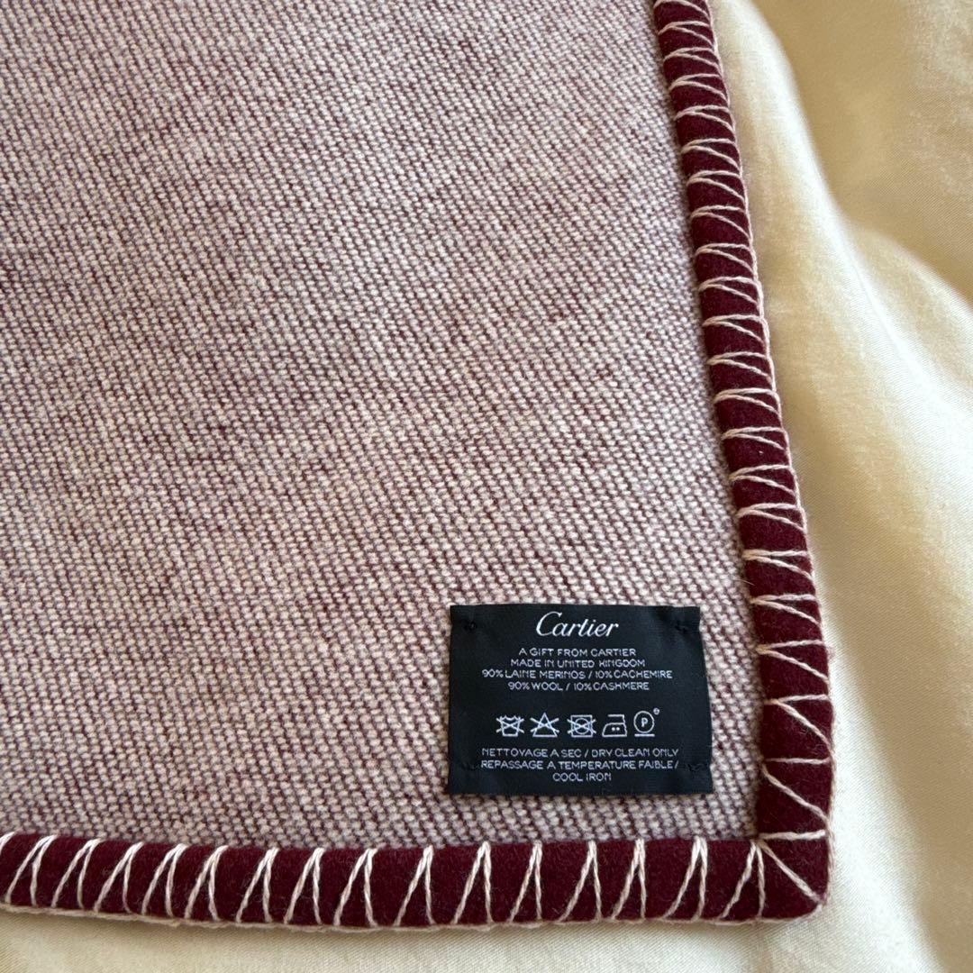 新品未使用 カルティエ ブランケット 非売品 ノベルティ