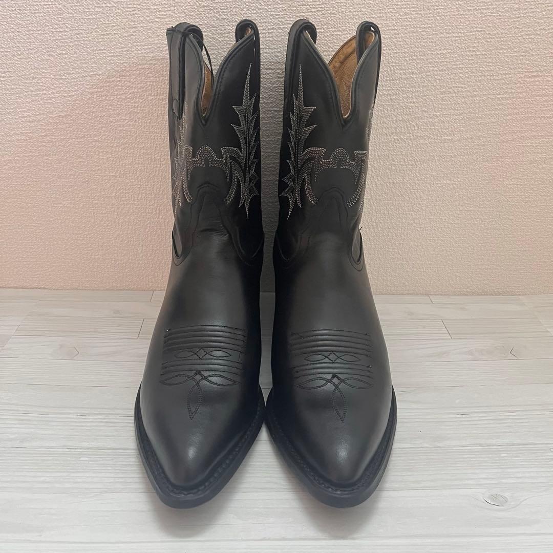 タグ付き✨　Tony Lamaトニーラマ　ウエスタンブーツ　ブラック　レザー