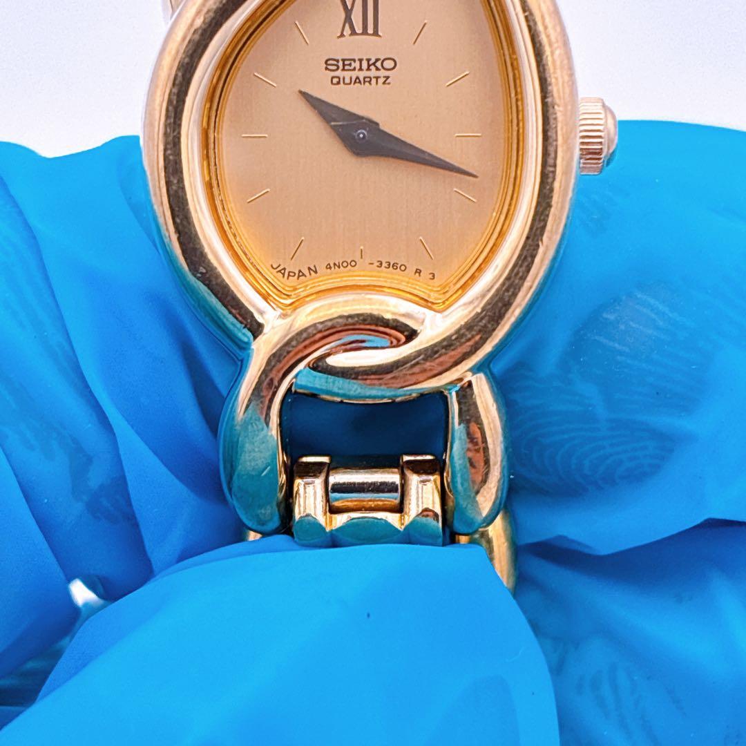 【幻の1990年製】SEIKO 4N00-6070 R0 ゴールド文字盤 完品