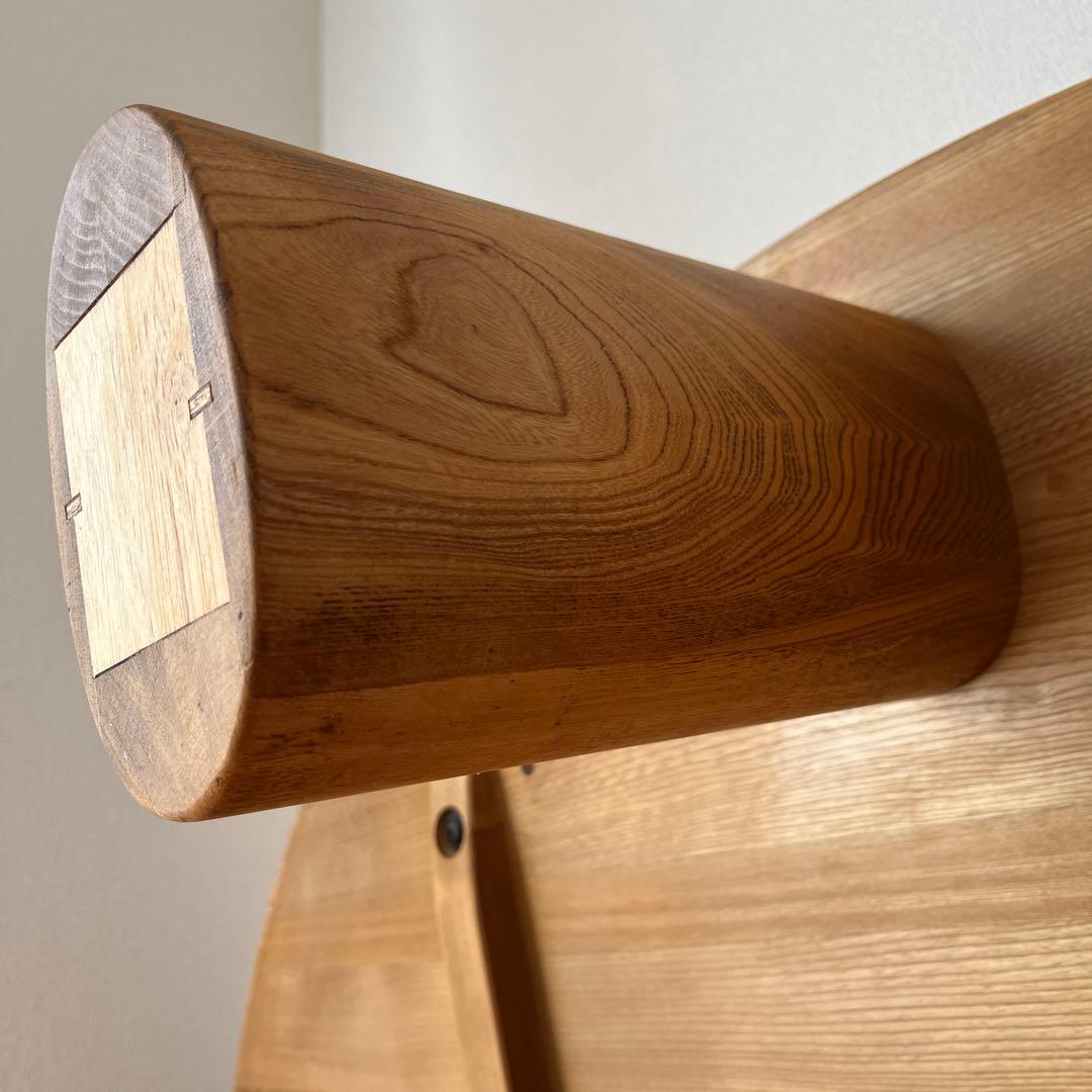 Karimoku カリモク　 国産　無垢　半円テーブル　オイル仕様　半月テーブル