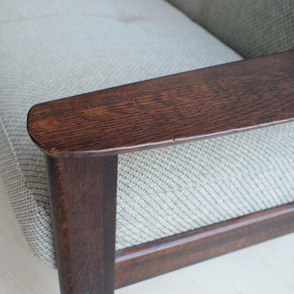 カリモク/karimoku チターノ/Chitano オーク材 2人掛けソファ