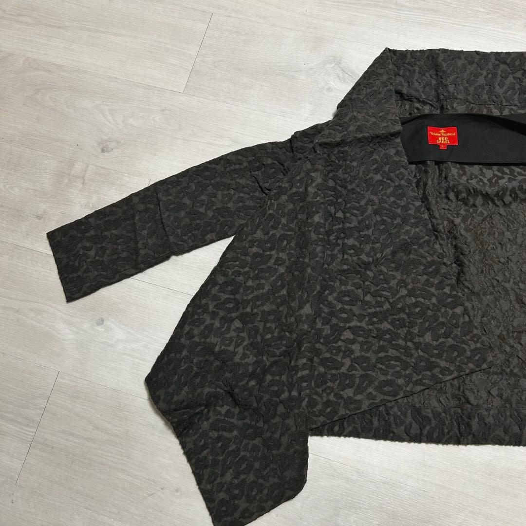 変形woolアウター／ヴィヴィアンウエストウッド／リボン付き✨極美品