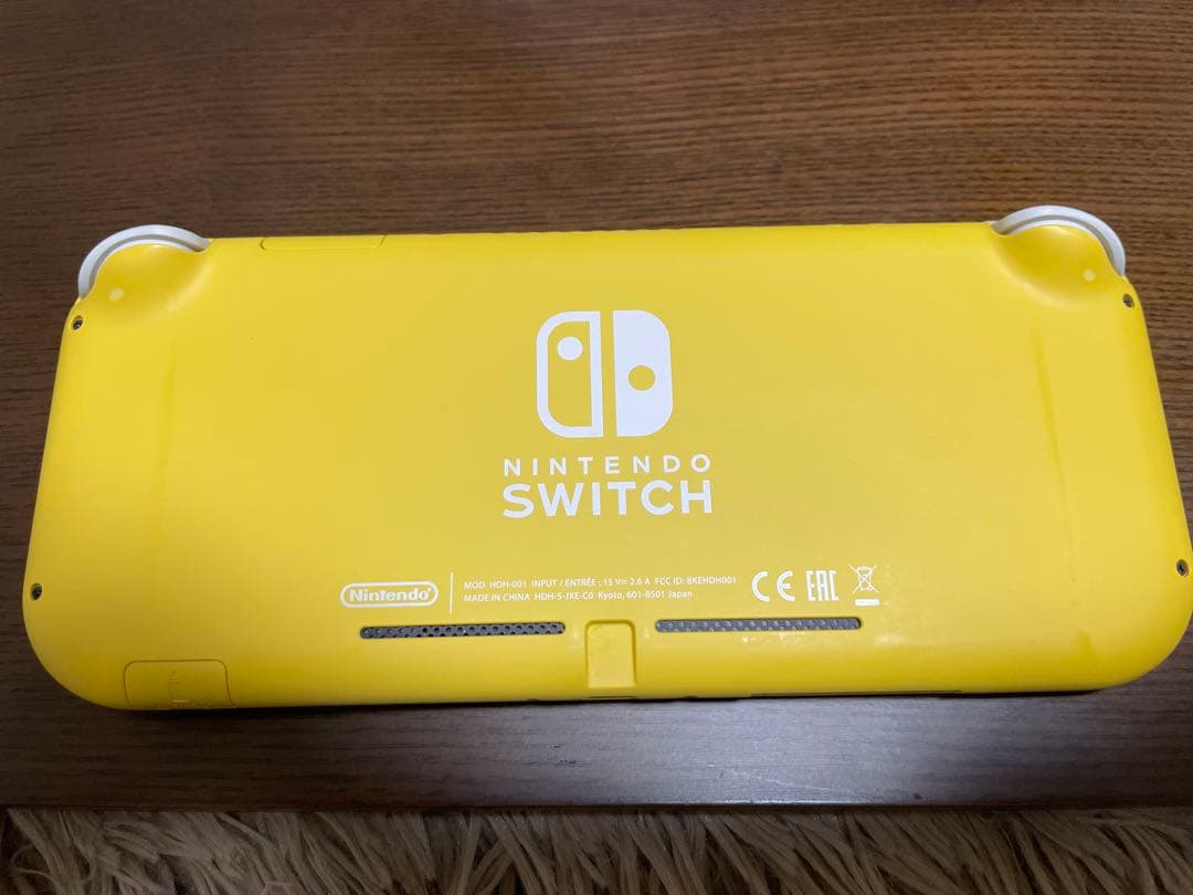 Nintendo Switch Lite イエロー（箱あり・ケースおまけ）