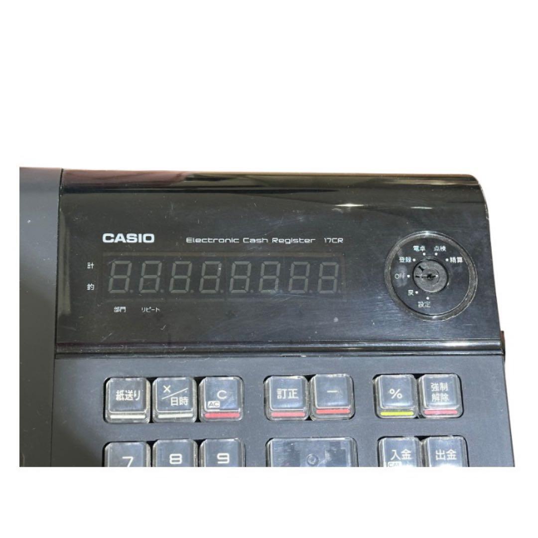 【中古】CACIOカシオレジスター黒