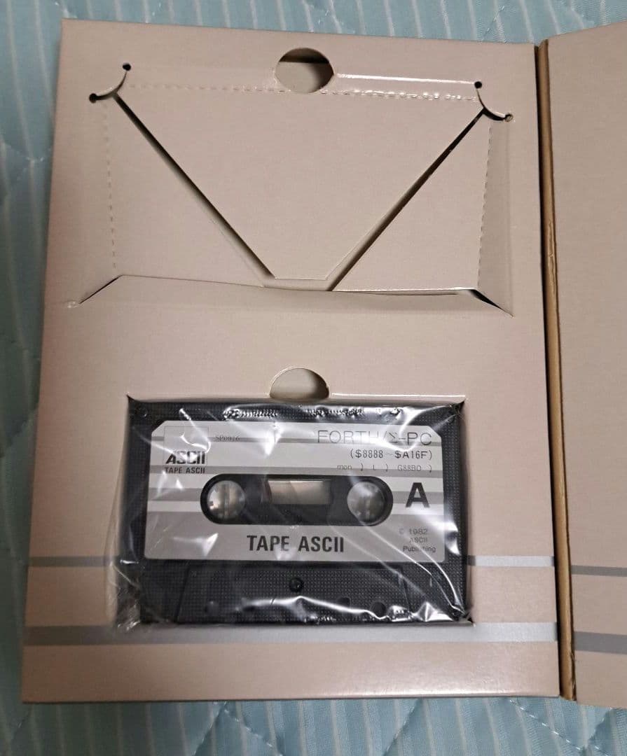 FORTH/Σ PC-8001 カセットテープ