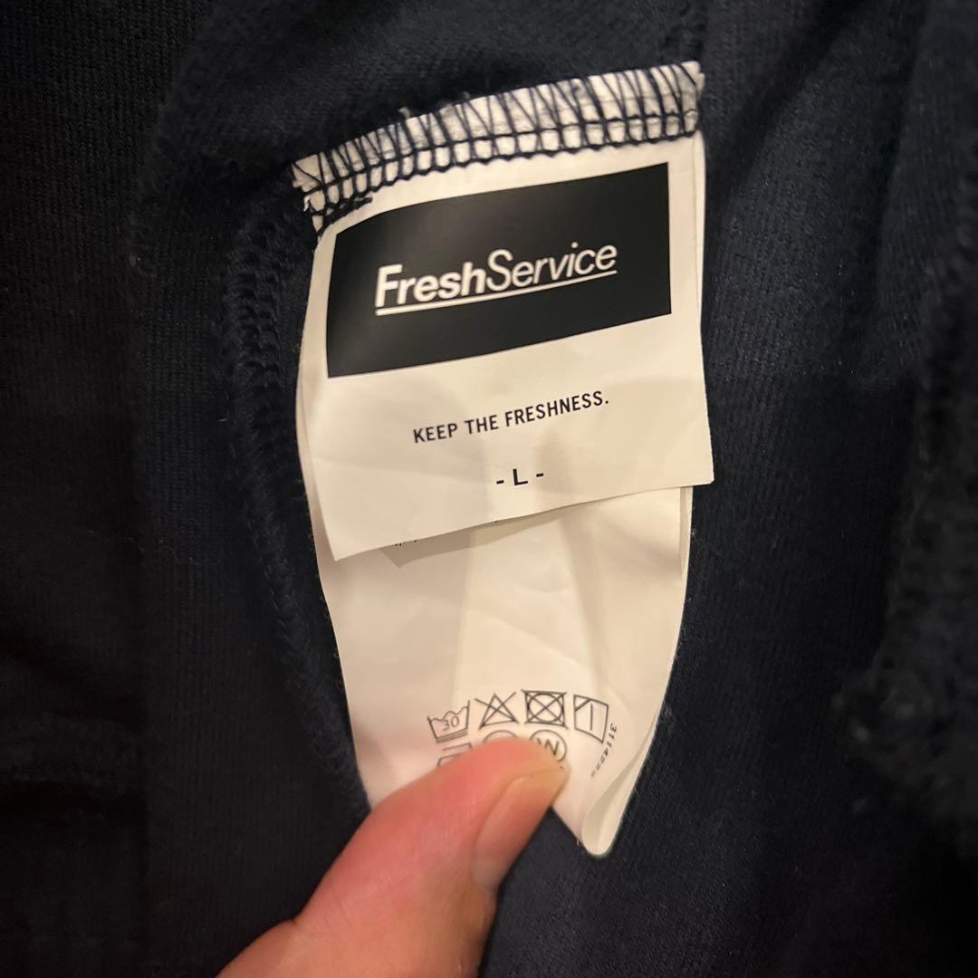 FreshService ネイビー ベロアセットアップ