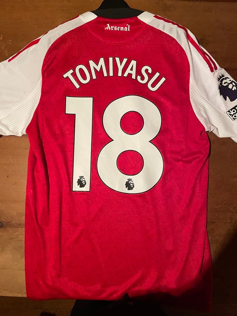 【正規品】アーセナル 25-26 冨安健洋 オーセンティックユニフォーム