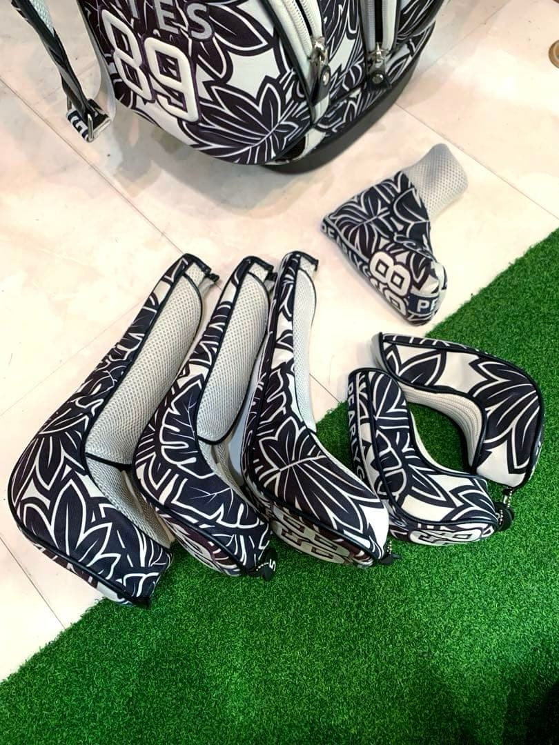 正規品　パーリーゲイツ　スタンドキャディバッグ　ヘッドカバーセット　ユニセックス