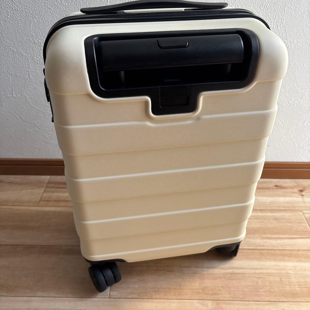 無印良品　キャリーケース　19L ホワイト　美品　最安値