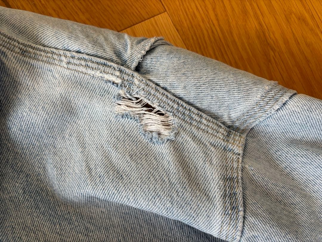 80s 90s Carhartt ミシガンチョアジャケット　デニム　フェード