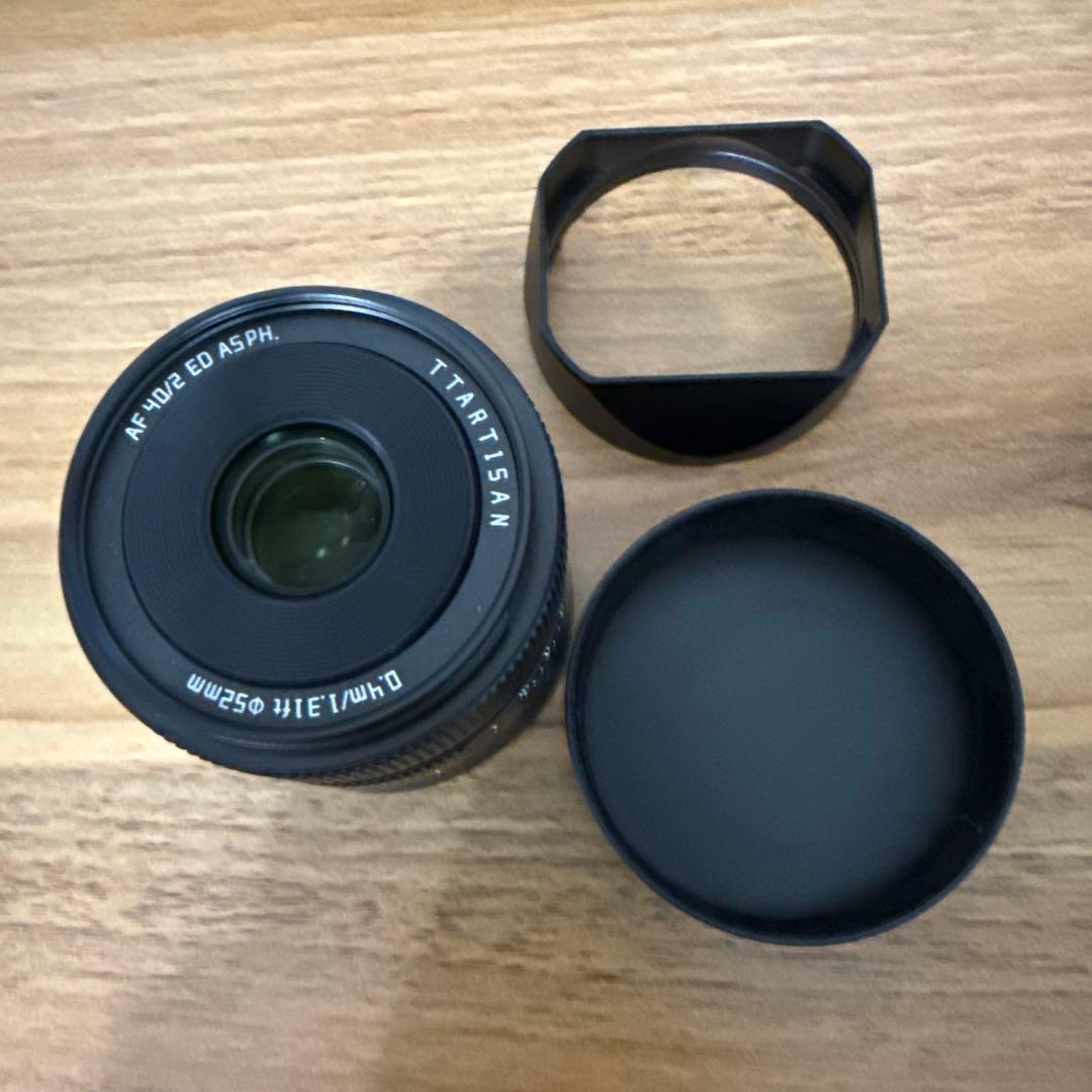 限定値下げ TTartisan AF 40mm F2角型フード フィルター3枚付