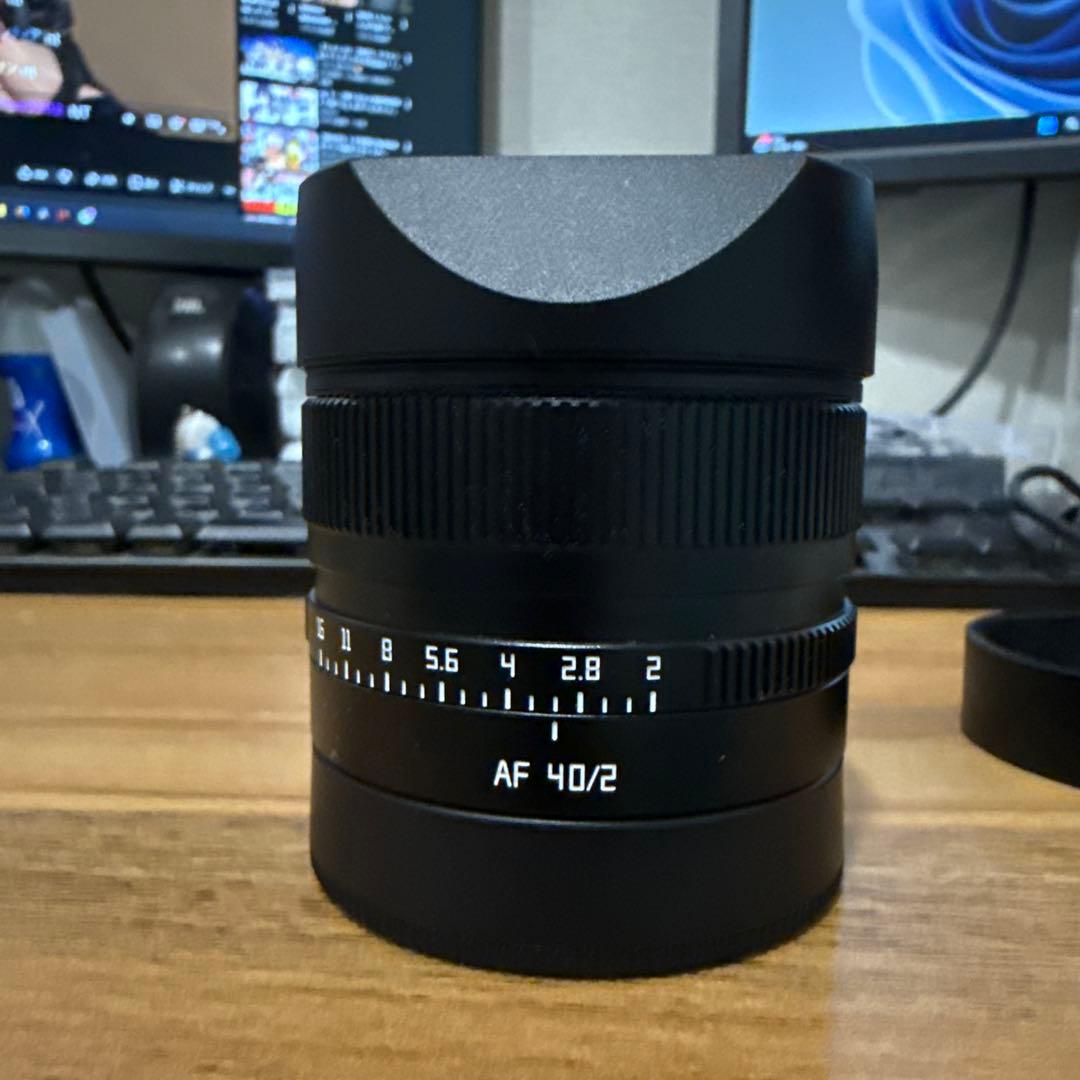 限定値下げ TTartisan AF 40mm F2角型フード フィルター3枚付