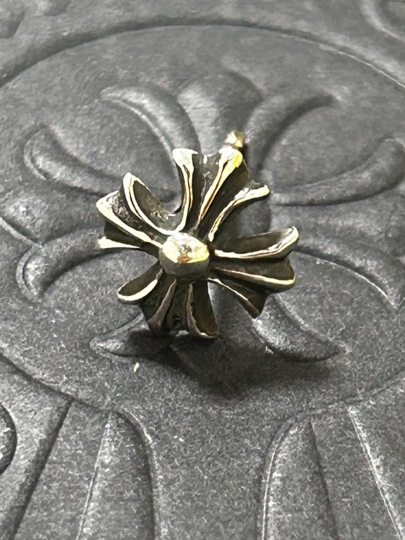 クロス ピアス silver925