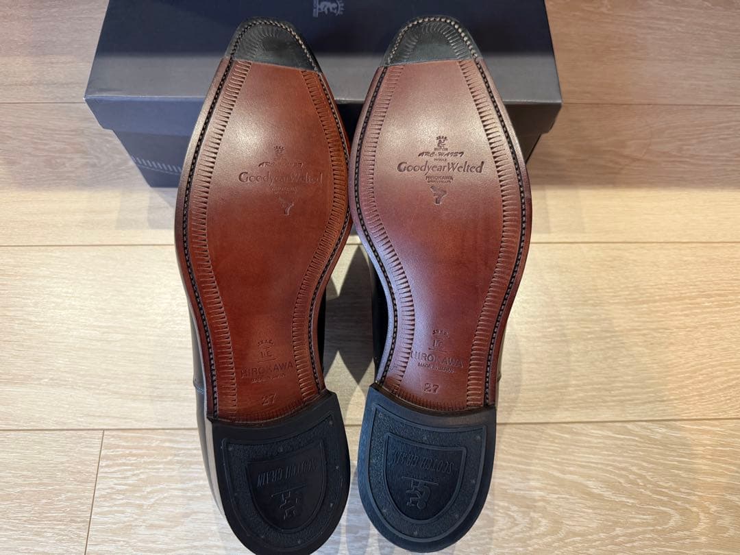 【未使用】SCOTCH GRAIN 値札付 27センチ E