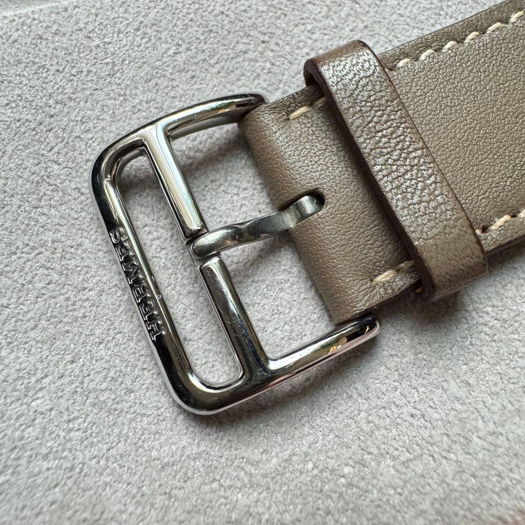 2397 Apple Watch エルメス　エトゥープ　HERMES レザー