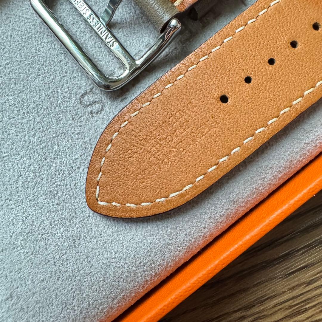 2397 Apple Watch エルメス　エトゥープ　HERMES レザー