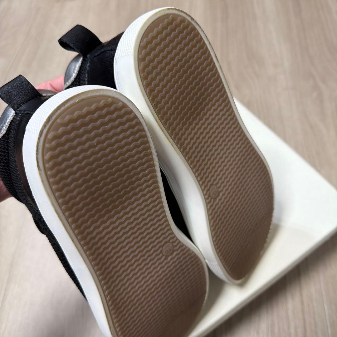 ニャーちゃん‼︎ミスキョウコ　ニットハイカットスニーカー★サイズ24cm