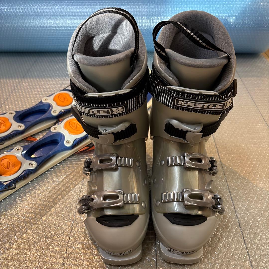 メンズ　ショートスキーセット　26-26.5cmブーツ付　サロモン