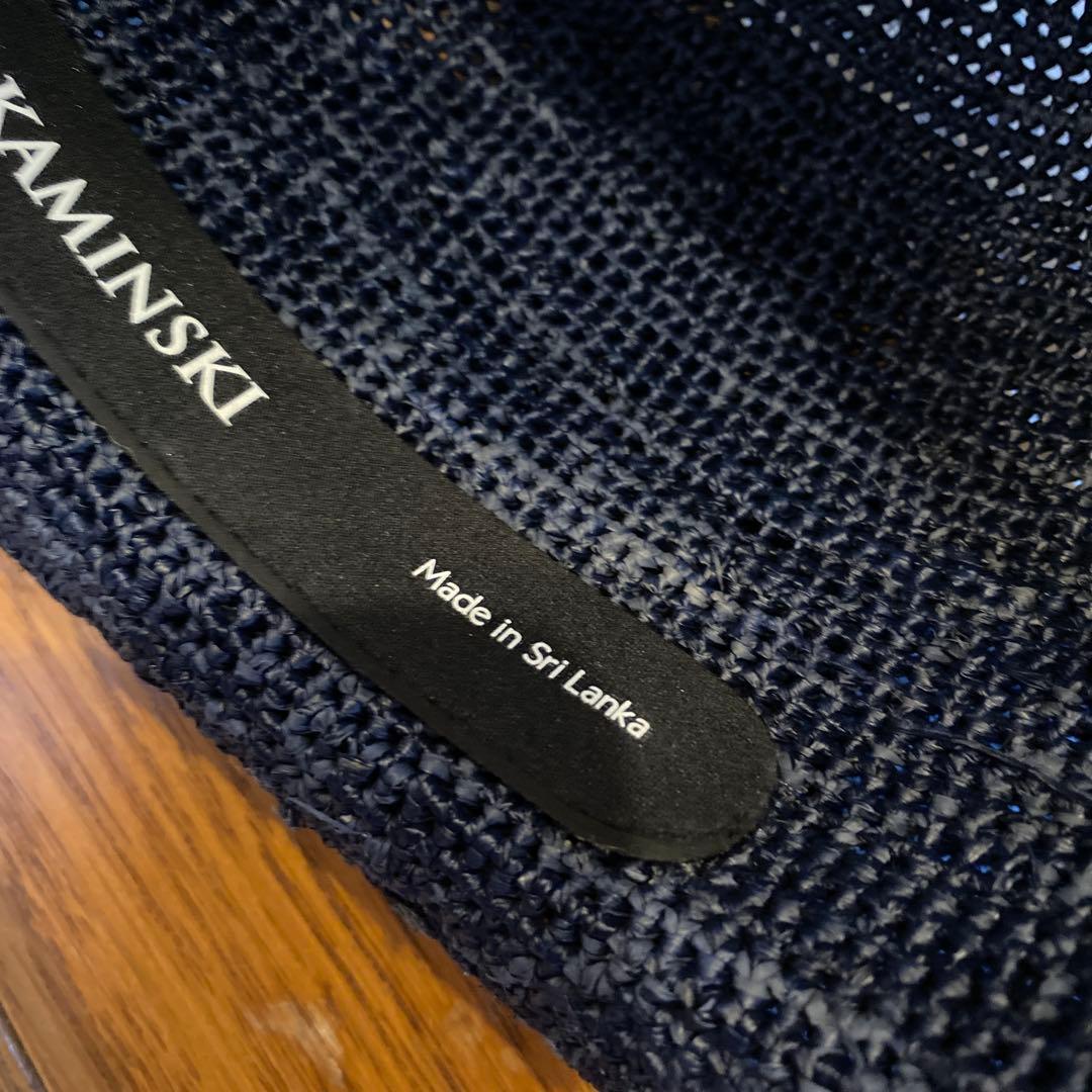 ヘレンカミンスキー　ラフィア　麦わら帽子