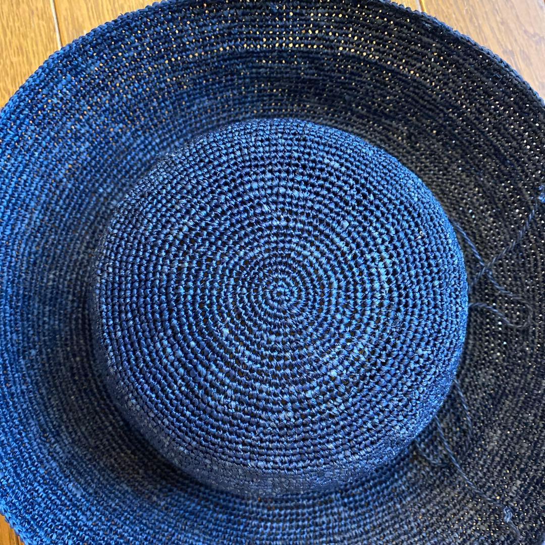 ヘレンカミンスキー　ラフィア　麦わら帽子