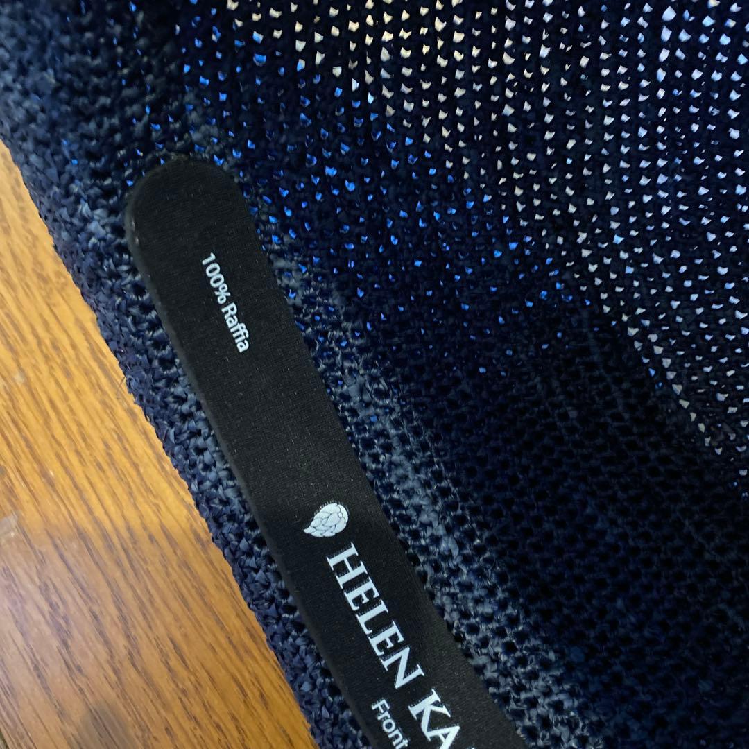 ヘレンカミンスキー　ラフィア　麦わら帽子