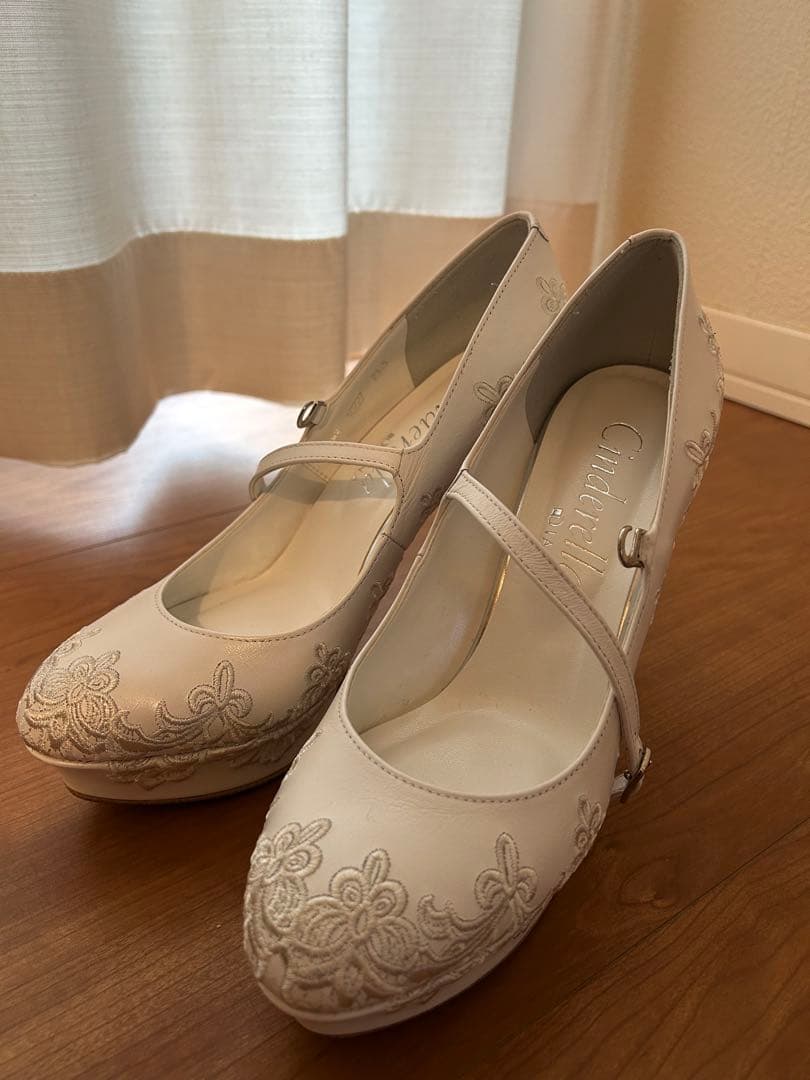 ブライダルシューズ DIANA 10センチヒール 23.5㎝