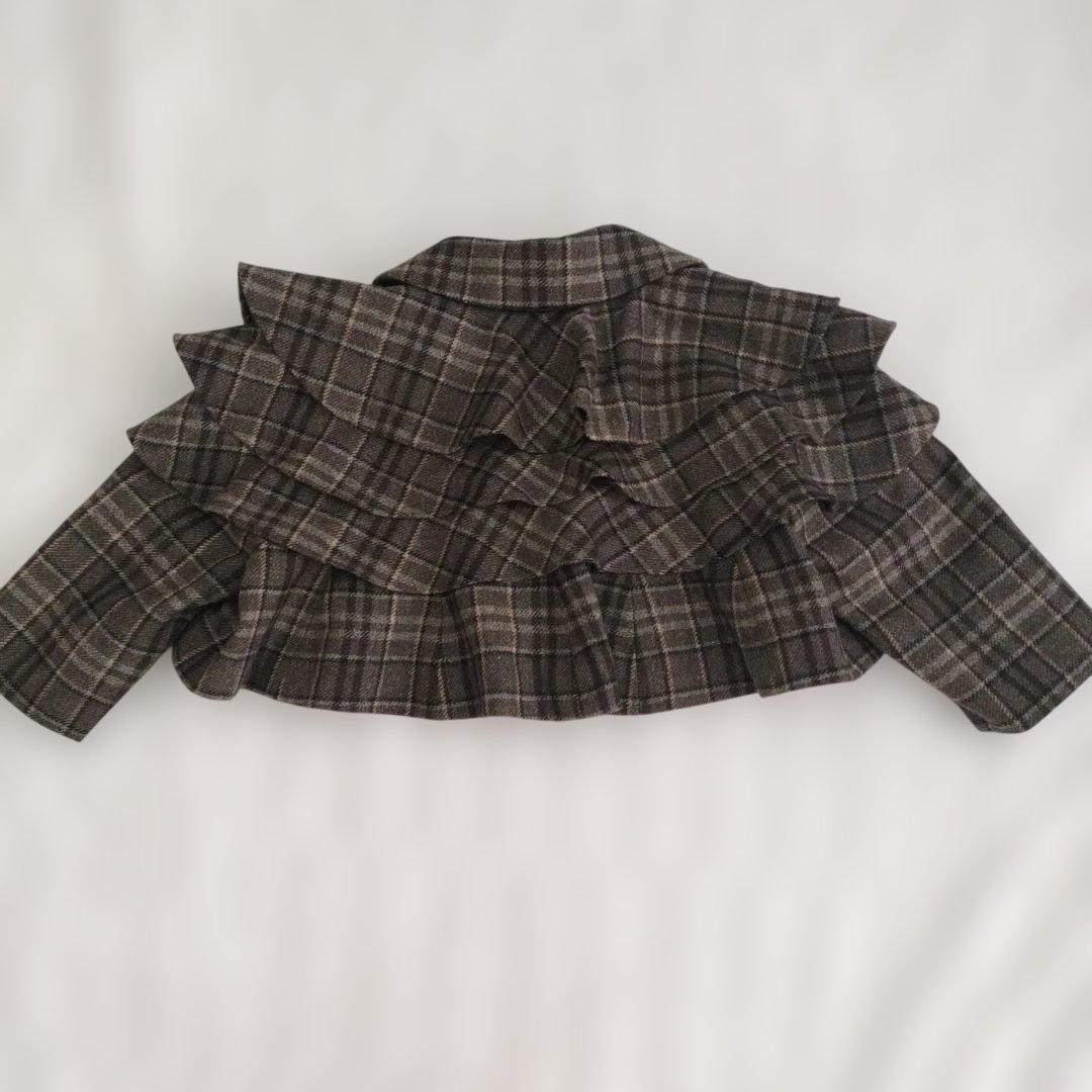 DRESSCAMP フリル付きショートジャケット